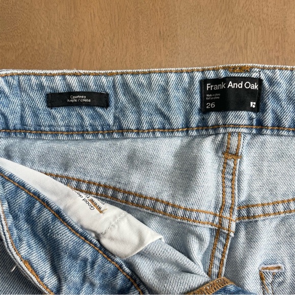 Frank and Oak Wide Leg Courtney Jeans - Picture 5 of 9